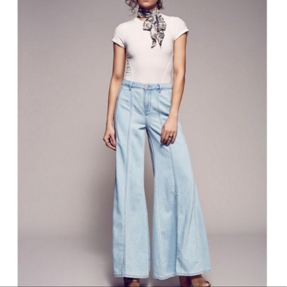 HOST PICK ⭐️ RARE | Women's Blue Gilmore Wideleg